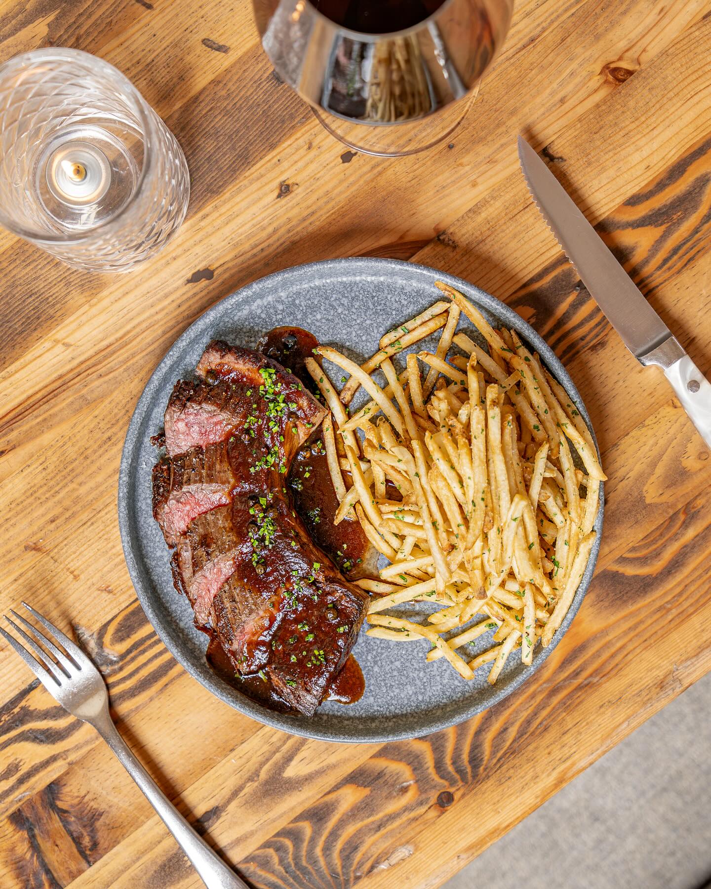 Photo by Tempest Restaurant in Tempest Charleston. May be an image of steak, ossobuco, fork and text.